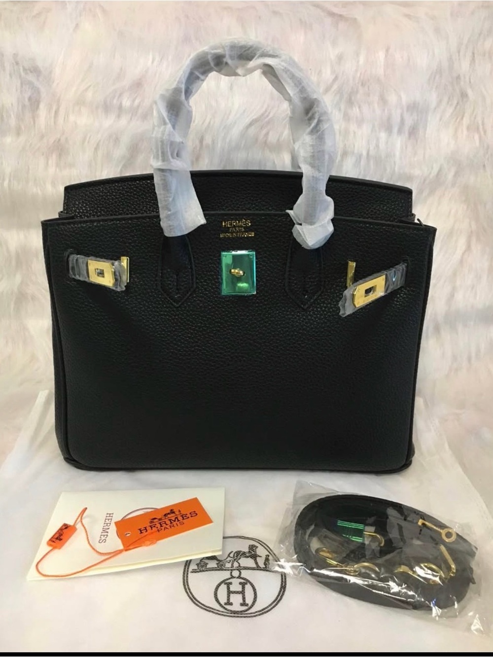 Black purse